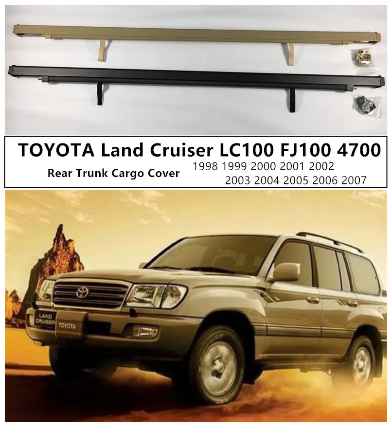 Задний багажник для TOYOTA Land Cruiser LC100 FJ100 4700 1998 2007 высококачественный защитный чехол