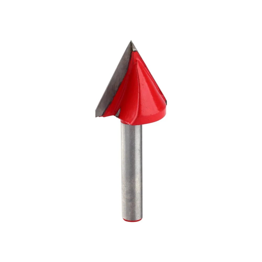 1PCS 6mm V Bit,CNC solid carbide end mill,tungsten steel woodworking milling cutter,3D wood router bit,60degrees
1PCS 6mm V Bit,CNC solid carbide end mill,tungsten steel woodworking milling cutter,3D wood router bit,60degrees