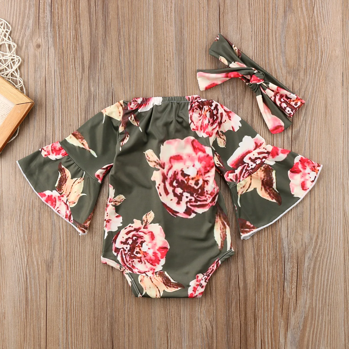 2018 Casual Newborn Kid Baby Girls Clothes Flare Sleeve Flower Bodysuit Jumpsuit Outfits 0-24M
2018 Casual Newborn Kid Baby Girls Clothes Flare Sleeve Flower Bodysuit Jumpsuit Outfits 0-24M