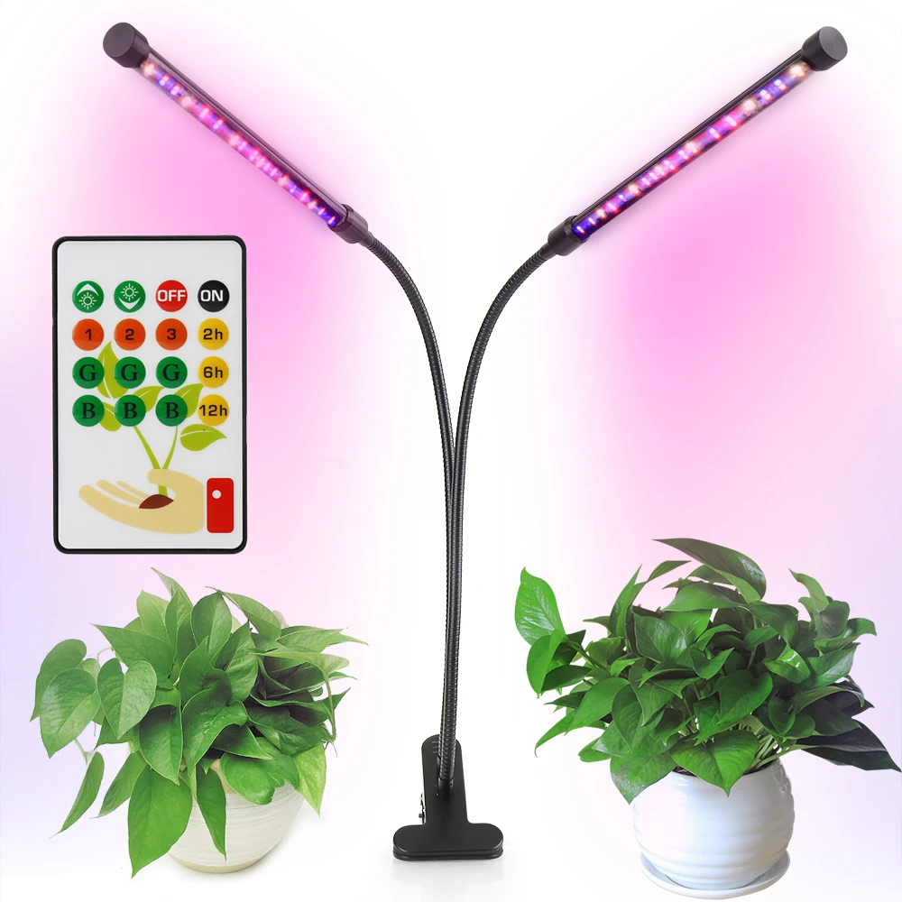 Фото Умный светодиодный светильник для выращивания растений с дистанционным