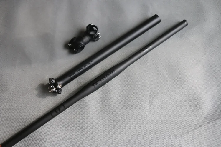 TEMANI Bicycle Carbon Handlebar Stem Seatpost 27.2 30.8 31.6 350/400mm Bike Carbon Handlebar 31.8 MTB Stem Bicycle Parts
TEMANI Bicycle Carbon Handlebar Stem Seatpost 27.2 30.8 31.6 350/400mm Bike Carbon Handlebar 31.8 MTB Stem Bicycle Parts