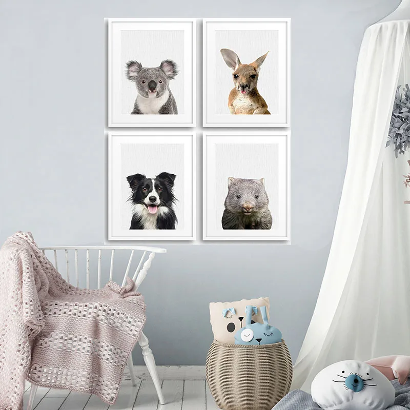 Kawai Koala Wombat Canvas Painting Nursery Wall Art Baby Animal Posters and Prints Pictures for Bedroom Children's Room Decor
Kawai Koala Wombat Canvas Painting Nursery Wall Art Baby Animal Posters and Prints Pictures for Bedroom Children's Room Decor