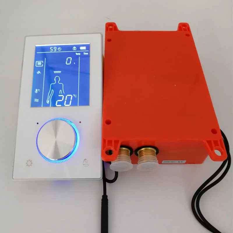 Smart Thermostat Shower System Valve LCD Display Shower Panel Touch Screen Bathroom Mixer Faucet Wall Concealed 2/3 Functions
Smart Thermostat Shower System Valve LCD Display Shower Panel Touch Screen Bathroom Mixer Faucet Wall Concealed 2/3 Functions