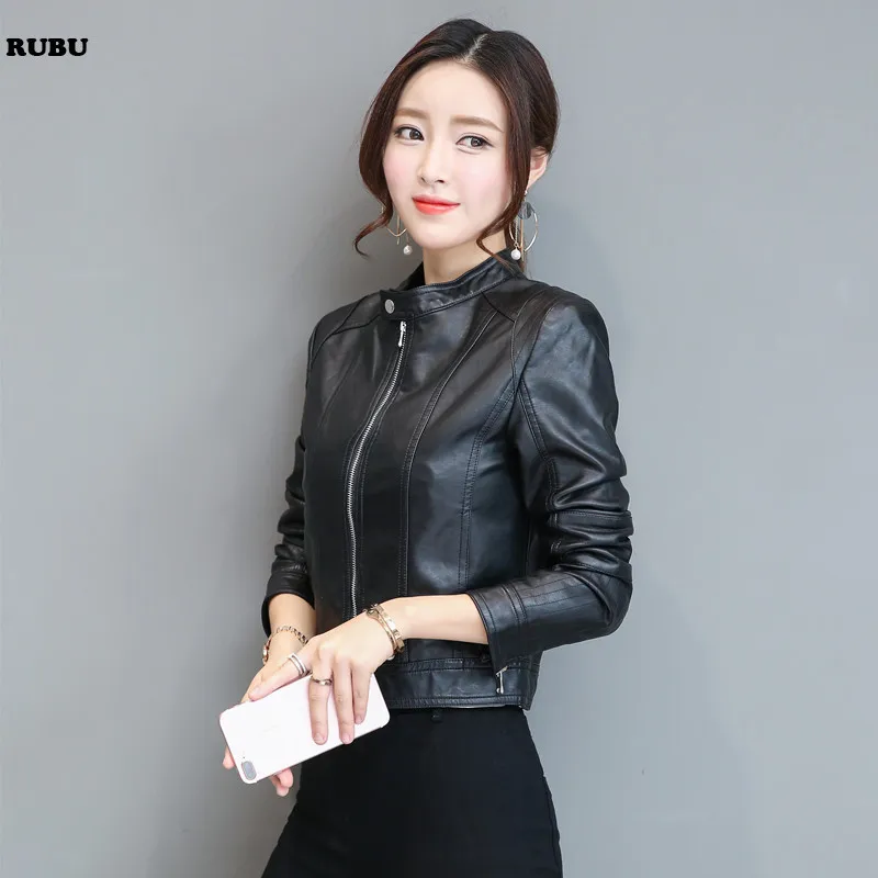 2017 New Fashion Women Motorcycle PU Leather Jackets Female Autumn Short Epaulet Zippers Coat Black Outwear PU PLUS SIZE S-XXL
2017 New Fashion Women Motorcycle PU Leather Jackets Female Autumn Short Epaulet Zippers Coat Black Outwear PU PLUS SIZE S-XXL