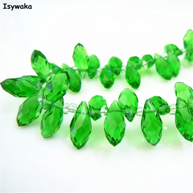 100pcs 6*12mm Deep Green Color Faceted Teardrop Beads Austria Crystal Beads DIY Glass Beads Loose Spacer Bead Jewelry Making
100pcs 6*12mm Deep Green Color Faceted Teardrop Beads Austria Crystal Beads DIY Glass Beads Loose Spacer Bead Jewelry Making