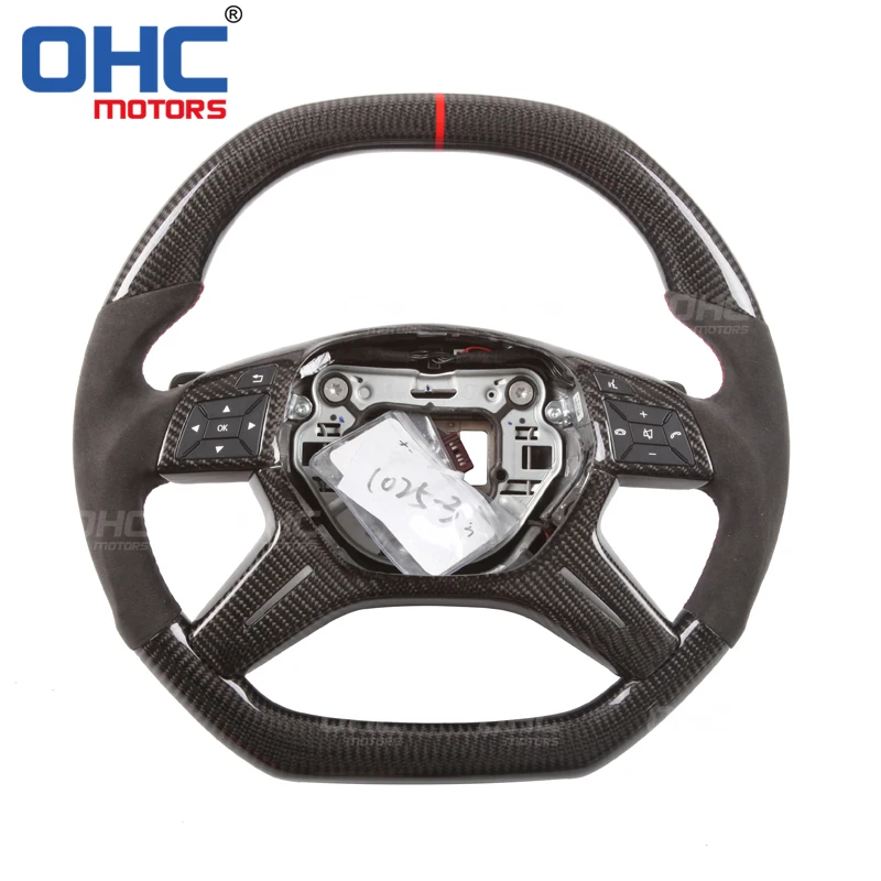 Carbon Fiber Steering Wheel for Mercedes Benz W463 W166 X166 G ML GLE GL GLS from OHC Motors
Carbon Fiber Steering Wheel for Mercedes Benz W463 W166 X166 G ML GLE GL GLS from OHC Motors