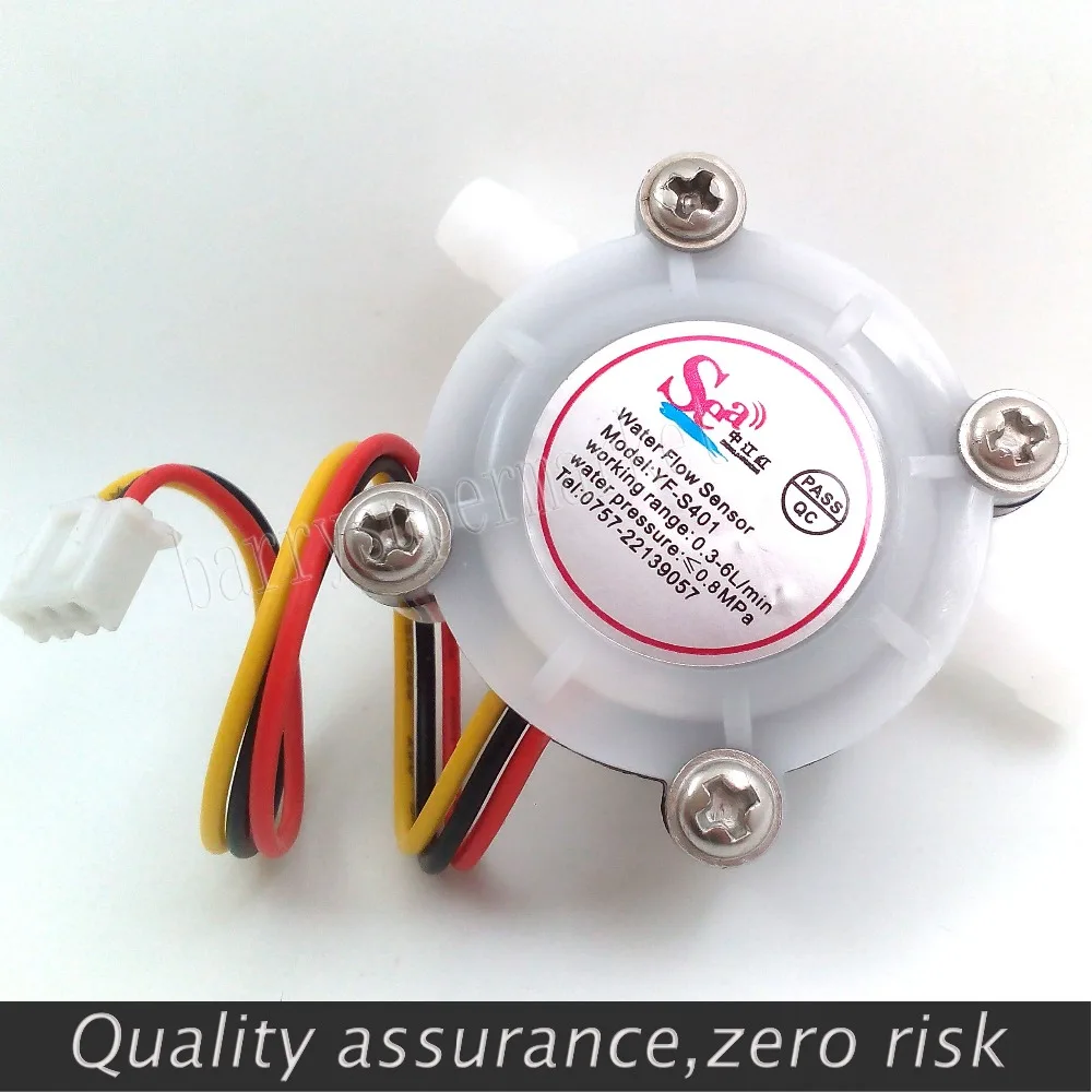 Flow Sensor Switch Meter Flowmeter Counter Sensores De Flujo Sensor Sensores De Fluxo for Water Drinker 0.3-6L/min G1/4
Flow Sensor Switch Meter Flowmeter Counter Sensores De Flujo Sensor Sensores De Fluxo for Water Drinker 0.3-6L/min G1/4