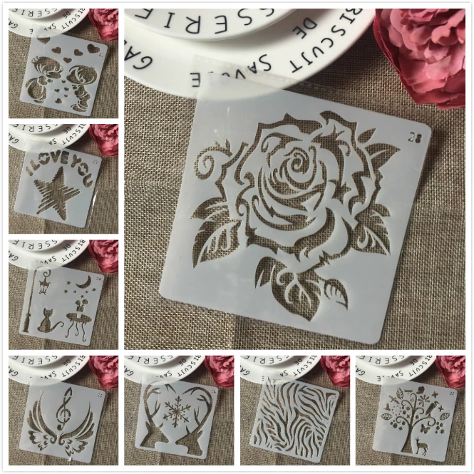 8Pcs/Set 13cm Rose Cat Wing Wooden DIY Layering Stencils Painting Scrapbook Coloring Embossing Album Decorative Card Template
8Pcs/Set 13cm Rose Cat Wing Wooden DIY Layering Stencils Painting Scrapbook Coloring Embossing Album Decorative Card Template