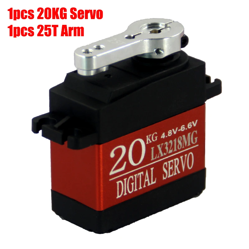 Free shipping Waterproof LX3218MG 20KG metal gear digital RC servo baja servo for TRAXXAS 1/8 1/10 Scale RC Cars TRX4 Boat
Free shipping Waterproof LX3218MG 20KG metal gear digital RC servo baja servo for TRAXXAS 1/8 1/10 Scale RC Cars TRX4 Boat
