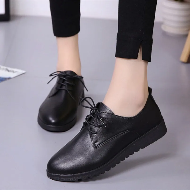 Cresfimix Women Fashion Comfortable White Pu Leather Lace Up Shoes Lady Cute Sweet Black Shoes Vrouwen Platte Schoenen C3483
Cresfimix Women Fashion Comfortable White Pu Leather Lace Up Shoes Lady Cute Sweet Black Shoes Vrouwen Platte Schoenen C3483