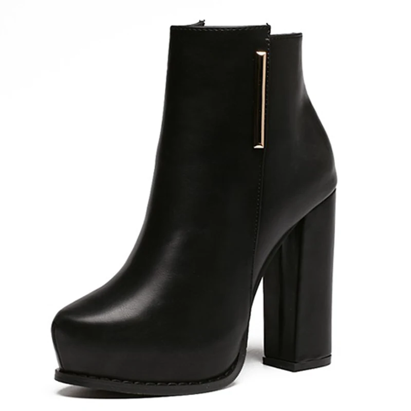 Туфли на высоком каблуке, новинка 2019, Зимняя женская обувь без каблука, остроносые Водонепроницаемые Ботинки Martin на толстой платформе в бри... 
Туфли на высоком каблуке, новинка 2019, Зимняя женская обувь без каблука, остроносые Водонепроницаемые Ботинки Martin на толстой платформе в бри...