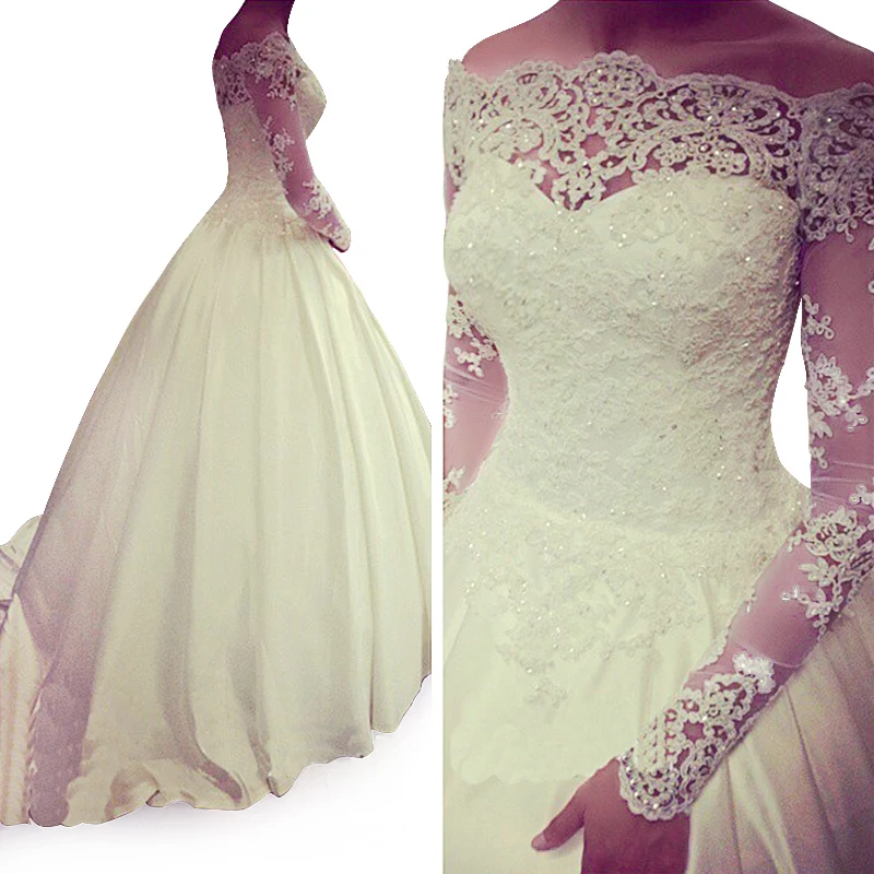 Vestidos De Novia 2021 Vintage Lace Wedding Dresses Long Sleeves A Line Appliques White Bride Dresses Robe De Mariee
Vestidos De Novia 2021 Vintage Lace Wedding Dresses Long Sleeves A Line Appliques White Bride Dresses Robe De Mariee