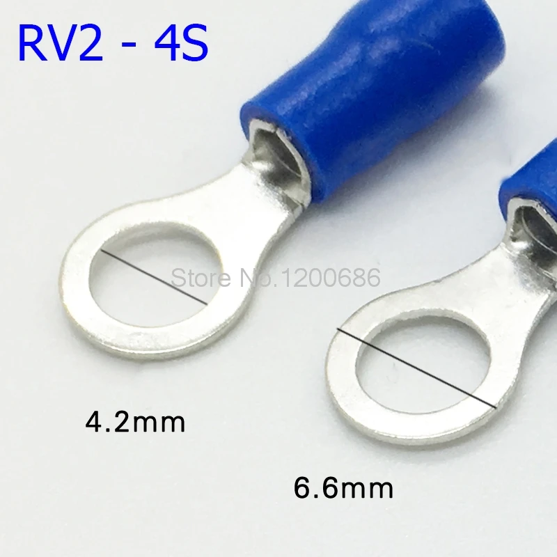 Fittings RV2 - 4S PVC Round Pre - Insulated Terminals Cold - Crimp Terminals Copper Nose Brass
Fittings RV2 - 4S PVC Round Pre - Insulated Terminals Cold - Crimp Terminals Copper Nose Brass
