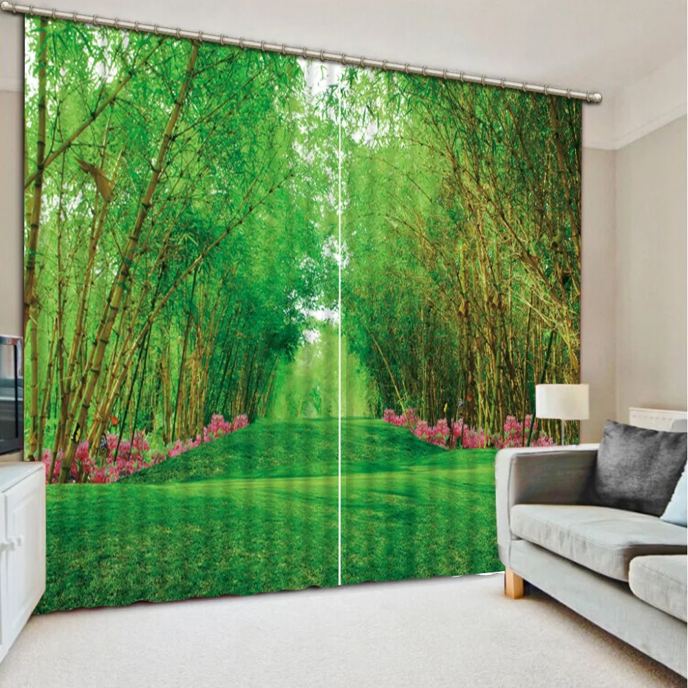 Curtains For Bedroom Livingroom 3D Window Curtains 3D Landscape Bamboo of Curtains Backdrop
Curtains For Bedroom Livingroom 3D Window Curtains 3D Landscape Bamboo of Curtains Backdrop
