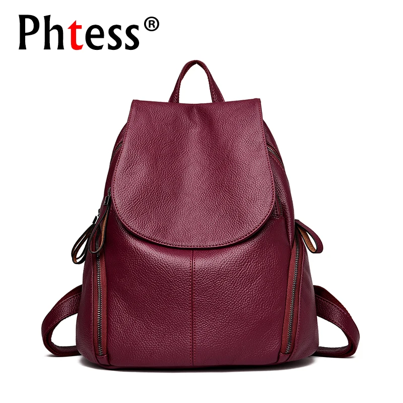 2019 Brand Vintage Women Leather Backpack For Girls Sac a Dos Preppy School Female Backpack Large Capacity Travel Bagpack New
2019 Brand Vintage Women Leather Backpack For Girls Sac a Dos Preppy School Female Backpack Large Capacity Travel Bagpack New