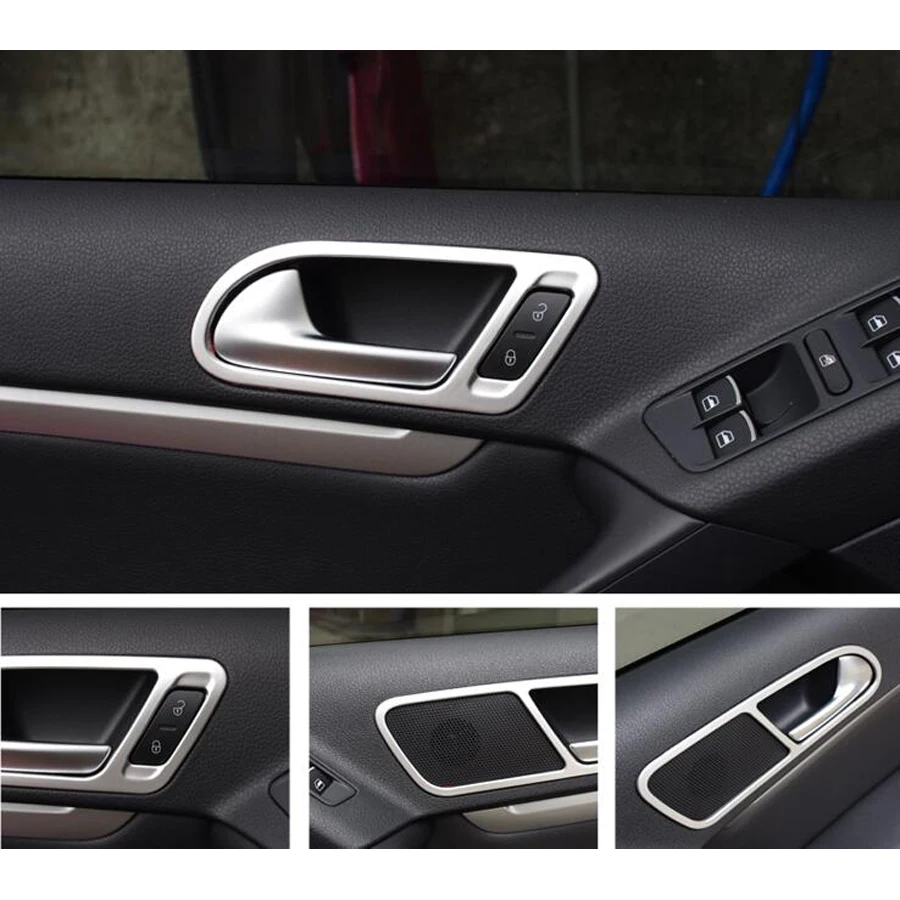 4Pcs/set Car Interior Door Handle Frame Trim Car-covers Styling For Volkswagen Tiguan 2010-2015 Left Hand Drive Cars
4Pcs/set Car Interior Door Handle Frame Trim Car-covers Styling For Volkswagen Tiguan 2010-2015 Left Hand Drive Cars