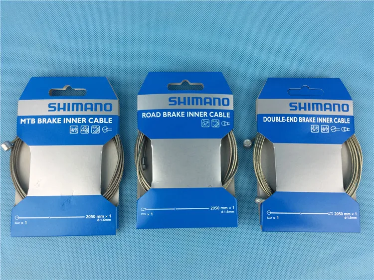 Shimano MTB дорожный тормоз внутренние кабели двойной конец тормоза Внутренние