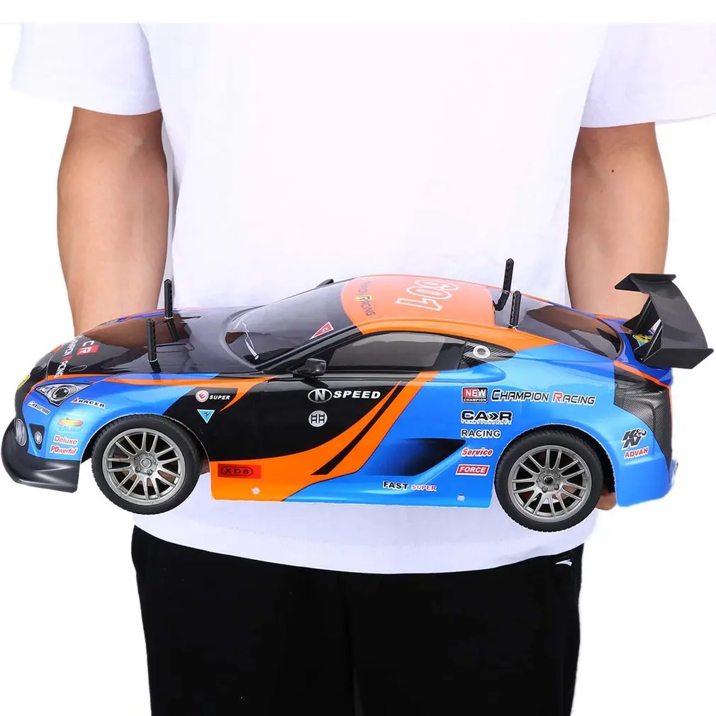 1/10 1400mAh 2.4G Racing Car 1:10 RC Model Car 25KM/h Flat Sports Drift Vehicle Toys 2 Batteries EU Plug For Children
1/10 1400mAh 2.4G Racing Car 1:10 RC Model Car 25KM/h Flat Sports Drift Vehicle Toys 2 Batteries EU Plug For Children