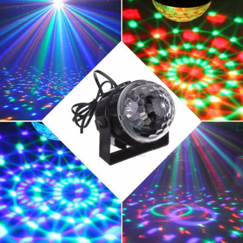 Voice Control Mini RGB LED Crystal Magic Ball Stage Effect Lighting Lamp Party Disco Club DJ Bar Light
Voice Control Mini RGB LED Crystal Magic Ball Stage Effect Lighting Lamp Party Disco Club DJ Bar Light