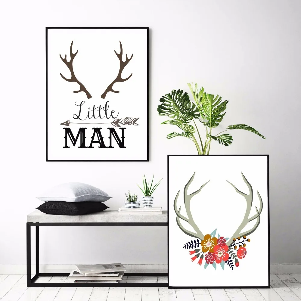 Deer Antlers Flower Arrow Posters and Prints Wall art Decorative Picture Canvas Painting For Living Room Home Decor Unframed
Deer Antlers Flower Arrow Posters and Prints Wall art Decorative Picture Canvas Painting For Living Room Home Decor Unframed