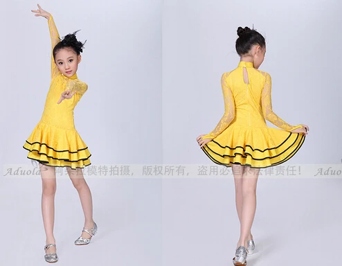 Free shipping black red yellow rumba latin dance dress headwear tango samba 100-150cm professional girl child dress costume
Free shipping black red yellow rumba latin dance dress headwear tango samba 100-150cm professional girl child dress costume