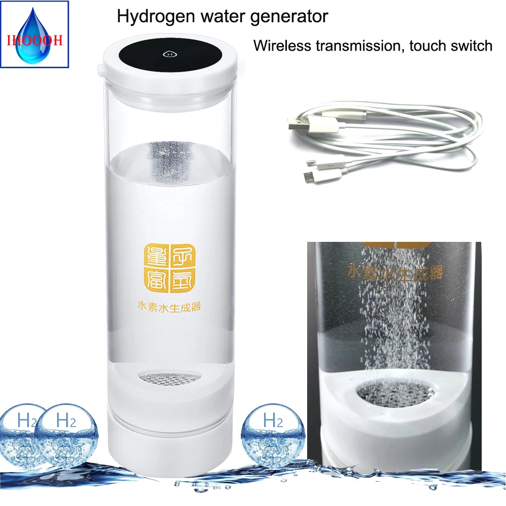 Hydrogen-Rich Generator Water Oxygen H2 Separation Cup/Bottle Electrolysis Ionizer Anti-Oxidation Detoxify Nourishing Products
Hydrogen-Rich Generator Water Oxygen H2 Separation Cup/Bottle Electrolysis Ionizer Anti-Oxidation Detoxify Nourishing Products