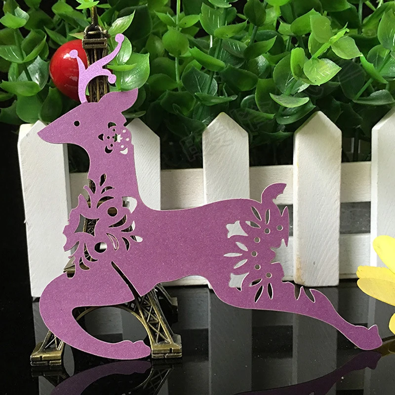10 Colors Christmas Deer Laser Cut Paper Place Card / Escort Card / Cup Card/ Wine Glass Card For Wedding Xmas Christmas Favors
10 Colors Christmas Deer Laser Cut Paper Place Card / Escort Card / Cup Card/ Wine Glass Card For Wedding Xmas Christmas Favors