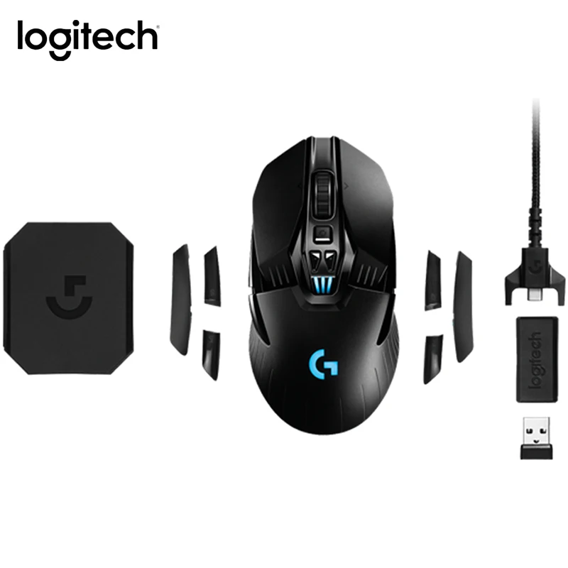 Original Logitech G903 LIGHTSPEED Raton Gaming Mouse 12000DPI RGB Mouse Ergonomics Computer Mouse Dual Mode Wireless M
Original Logitech G903 LIGHTSPEED Raton Gaming Mouse 12000DPI RGB Mouse Ergonomics Computer Mouse Dual Mode Wireless M