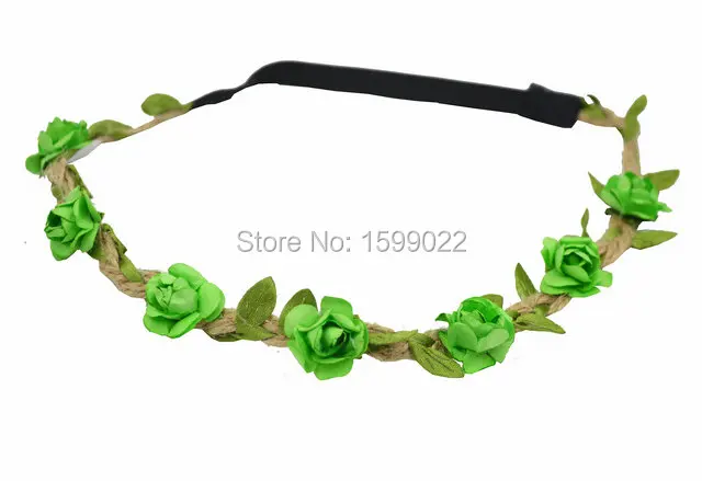 4pcs/lot Wedding Green Flower Headband Fairy Costume Hemp Headbands Bohemian Headdress Bridal Head Piece Girls Elastic Hair Band
4pcs/lot Wedding Green Flower Headband Fairy Costume Hemp Headbands Bohemian Headdress Bridal Head Piece Girls Elastic Hair Band