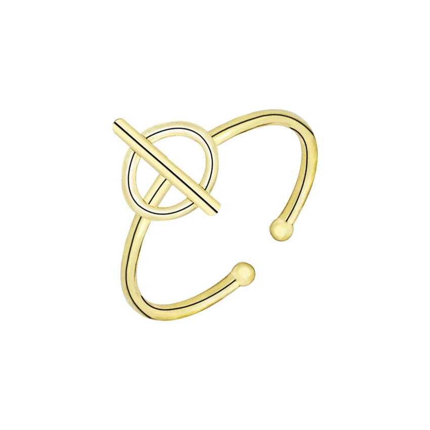 Geometric Adjustable Round Knuckle Rings For Women Men Jewelry Gold Color Circle Piercing Cross Long Bar Bijoux Femme | Украшения и
