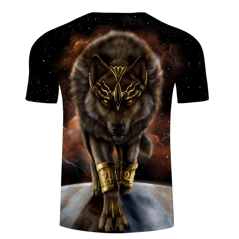 Starry wolf 3D print Tshirt Unisex Summer short sleeve T-shirt Summer Autumn Winter Loose Tops&Tees ZOOTOP BEAR
Starry wolf 3D print Tshirt Unisex Summer short sleeve T-shirt Summer Autumn Winter Loose Tops&Tees ZOOTOP BEAR
