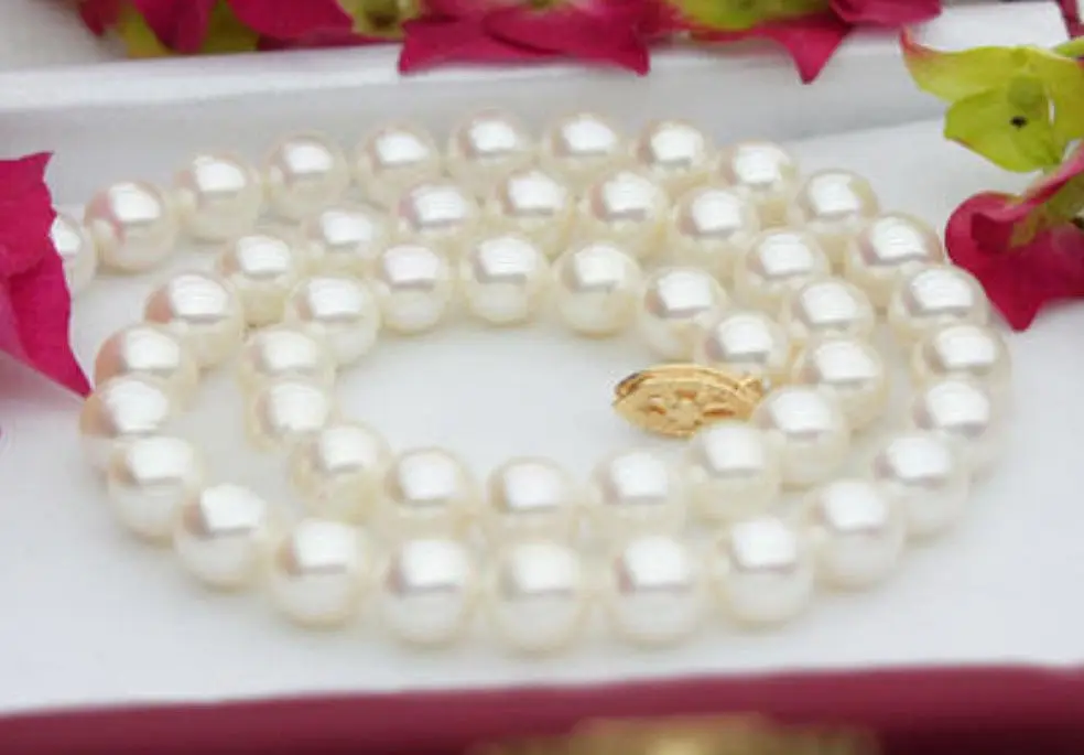 2020 new fashion charming wholesale Natural 9-10MM WHITE AKOYA PEARL NECKLACE 18" BV28
2020 new fashion charming wholesale Natural 9-10MM WHITE AKOYA PEARL NECKLACE 18" BV28