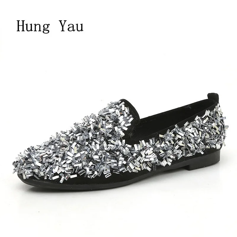 Women Shoes Flats Sequins Shallow 2019 Summer Fashion Casual Shoes Woman Flat Work Slip On Bling Comfortable Walking Loafers
Women Shoes Flats Sequins Shallow 2019 Summer Fashion Casual Shoes Woman Flat Work Slip On Bling Comfortable Walking Loafers