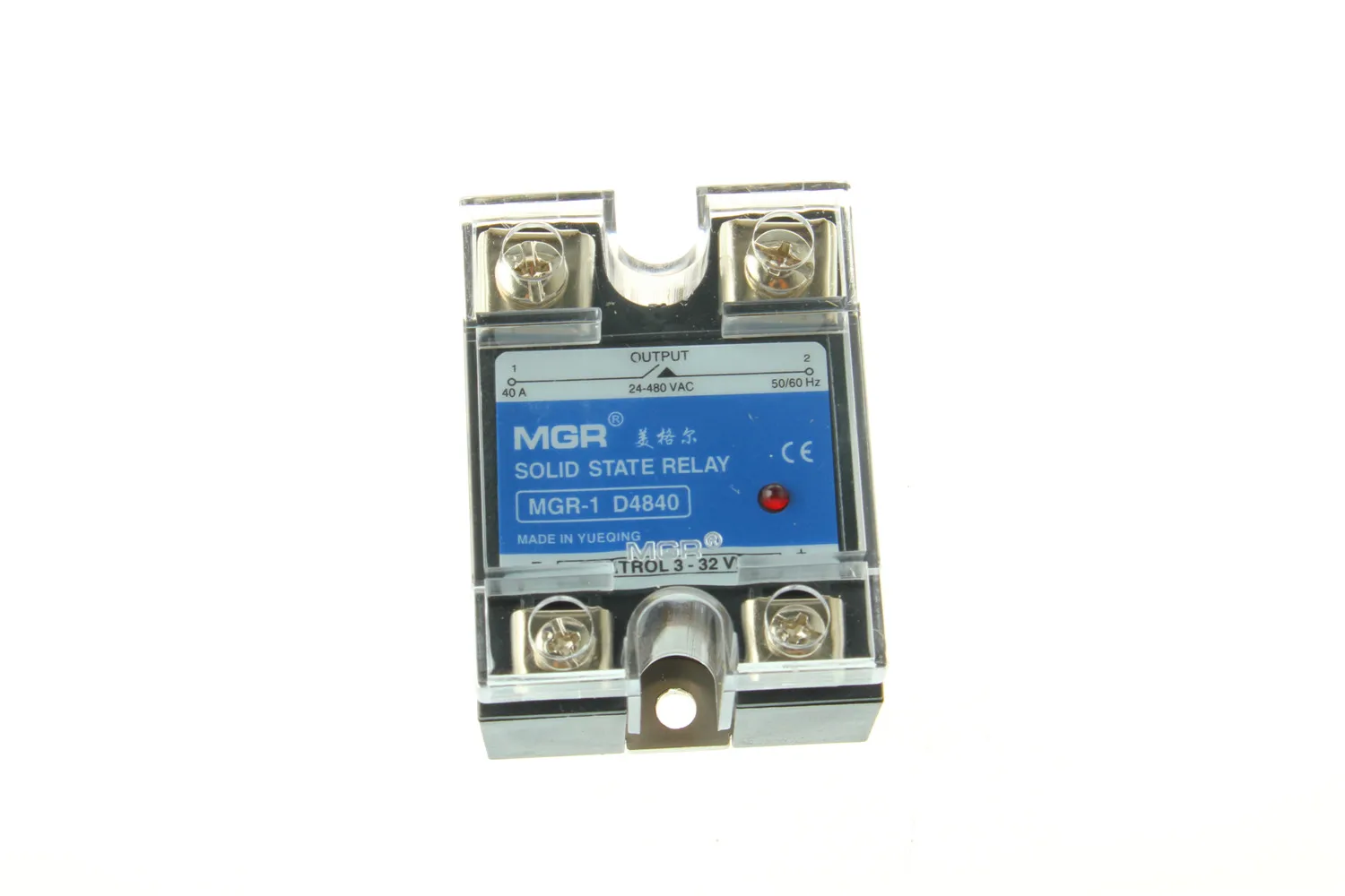 SSR-10DA SSR-25DA SSR-40DA Solid State Relay SSR DC-AC Input 3-32V DC Load 24-480V AC D4810 D4825 D4840
SSR-10DA SSR-25DA SSR-40DA Solid State Relay SSR DC-AC Input 3-32V DC Load 24-480V AC D4810 D4825 D4840