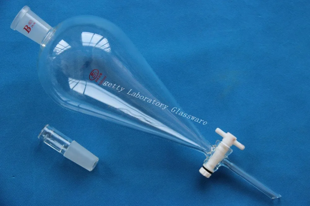 1000 мл пириформа разделительная воронка, с PTFE стопкоком, 24/40 сустав, капельная Воронка с прямым наконечником
1000 мл пириформа разделительная воронка, с PTFE стопкоком, 24/40 сустав, капельная Воронка с прямым наконечником