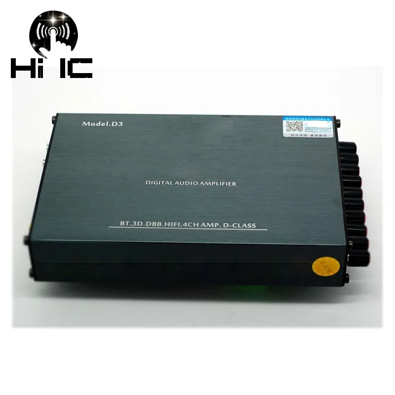 HiFi D3 автомобиль аудио цифровой D автомобильный усилитель 4 канала DSP ЗВУК АВТО