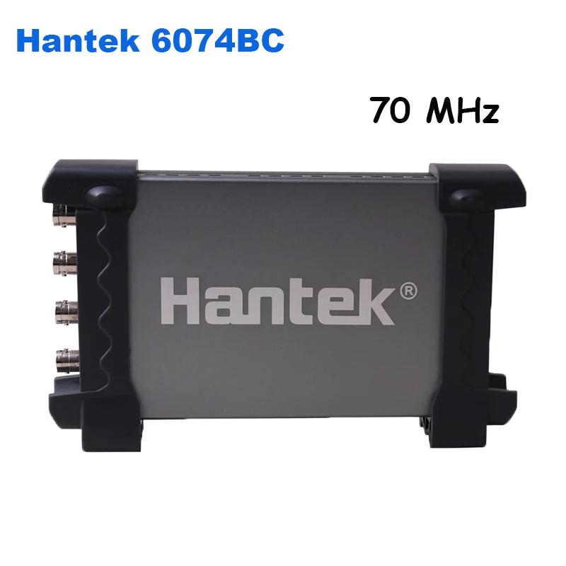 Hantek 6074BC Digital Storage Oscilloscop 4Ch 1GSa/s 70Mhz Bandwidth PC Based USB WIN10 Spectrum Analyzer 64K Memory Depth
Hantek 6074BC Digital Storage Oscilloscop 4Ch 1GSa/s 70Mhz Bandwidth PC Based USB WIN10 Spectrum Analyzer 64K Memory Depth