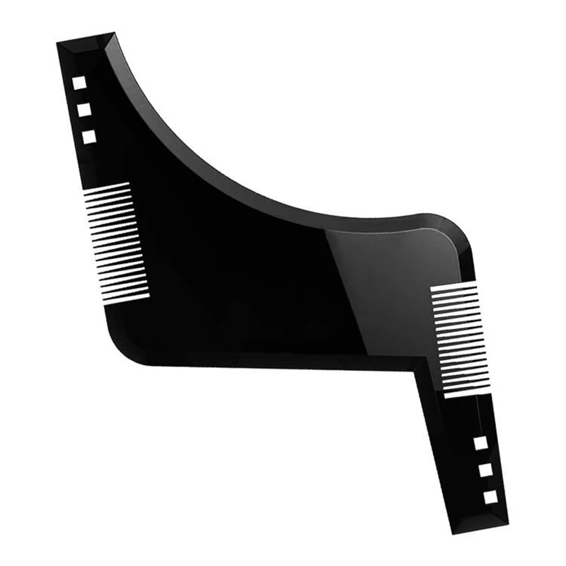 Multiple styles Styling Tools Comb Beard Shaping Tool Styling Template Beard Comb Men Shaving Tools Gentleman Beard Molding Trim