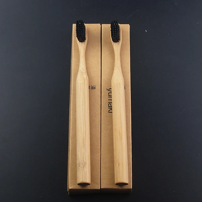 DR.PERFECT 2 Pieces Black Bristle Wood Toothbrush Bamboo Novelty Bamboo Toothbrush Soft-bristle BPA Free Nylon Bristle
DR.PERFECT 2 Pieces Black Bristle Wood Toothbrush Bamboo Novelty Bamboo Toothbrush Soft-bristle BPA Free Nylon Bristle