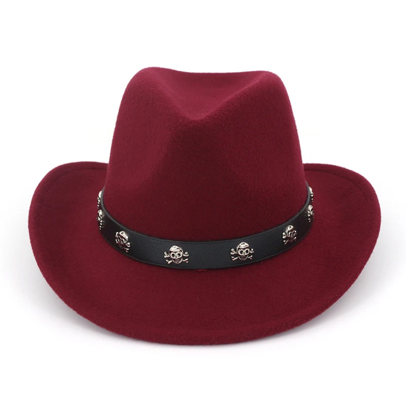 Модные широкие поля Fedora ковбойская шерстяная фетровая шляпа дешевые колпак
