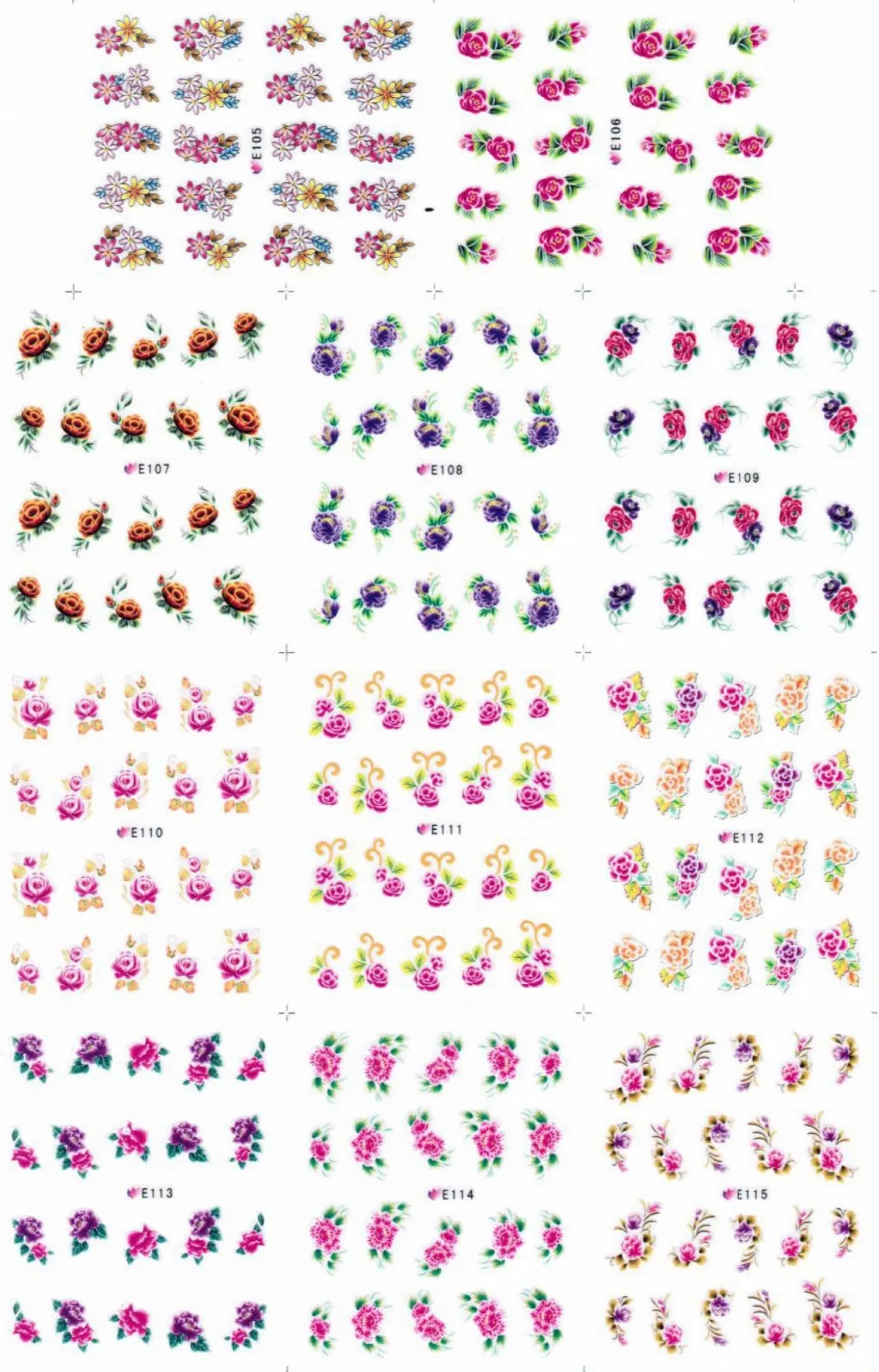 11 PCS / LOT SIMULATION EMULATION SELF-ADHESIVE 3D NAIL TATTOOS STICKER EVERFLOWERING ROSE PEONY ROSE E105-115
11 PCS / LOT SIMULATION EMULATION SELF-ADHESIVE 3D NAIL TATTOOS STICKER EVERFLOWERING ROSE PEONY ROSE E105-115