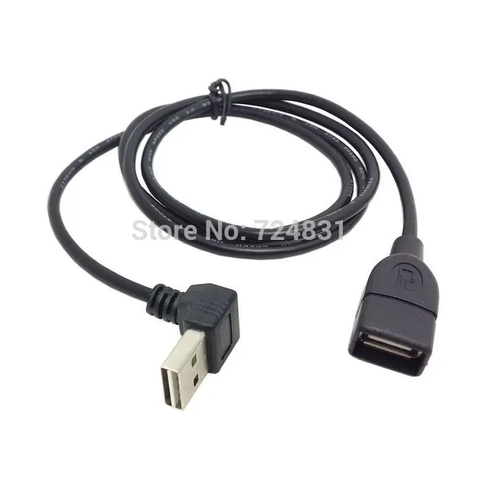 Xiwai USB 2.0 Male to Female Extension Cable Reversible Design Up & Down Angled 90 Degree 100cm
Xiwai USB 2.0 Male to Female Extension Cable Reversible Design Up & Down Angled 90 Degree 100cm