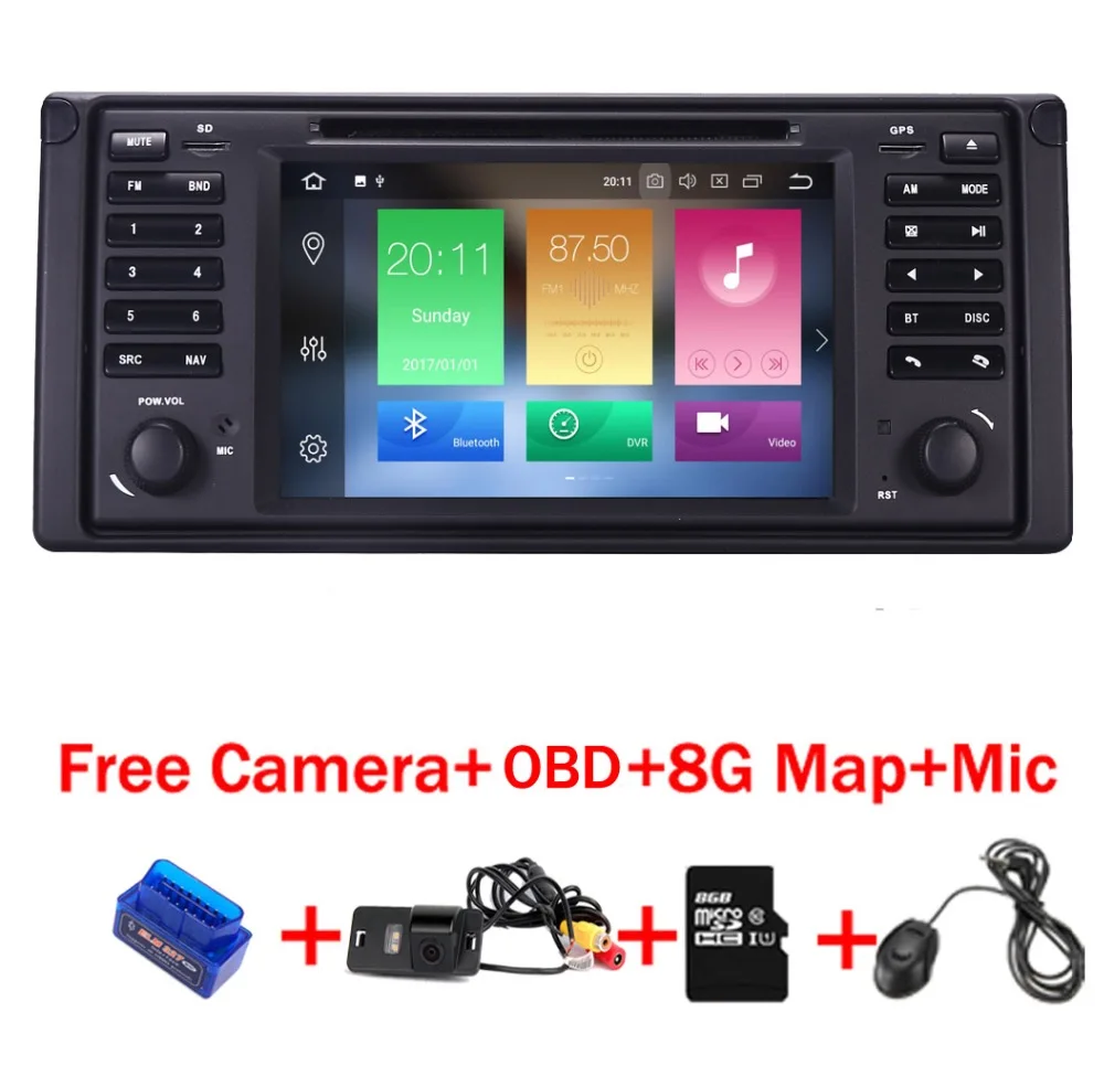 4G+32G 8 Core 7" Touch Screen Android 8.1 car dvd player for BMW E39 5 Series 97-07 Range Rover 02-05 with Bluetooth RDS Canbus
4G+32G 8 Core 7" Touch Screen Android 8.1 car dvd player for BMW E39 5 Series 97-07 Range Rover 02-05 with Bluetooth RDS Canbus