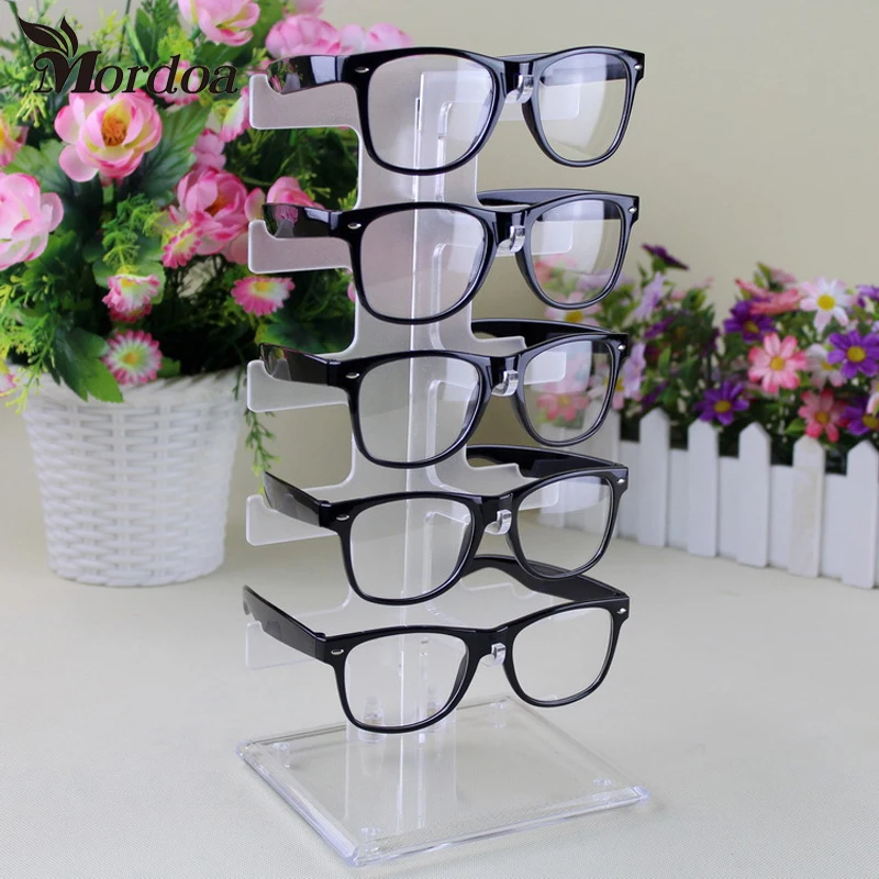 Mordoa Fashion Design 5 Pair Sunglasses Eye Glasses Frame Rack Eyewear Counter Holder Display Stand Display Holder 2016 Hot Sale
Mordoa Fashion Design 5 Pair Sunglasses Eye Glasses Frame Rack Eyewear Counter Holder Display Stand Display Holder 2016 Hot Sale