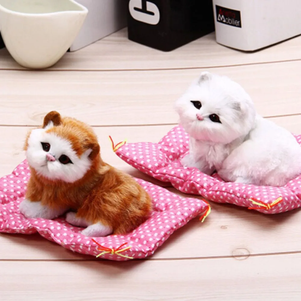 Cushion Cats Toy Animal Doll Plush Sound Simulation Children Birthday Toy Gift Doll Ornaments Plush Toys
Cushion Cats Toy Animal Doll Plush Sound Simulation Children Birthday Toy Gift Doll Ornaments Plush Toys
