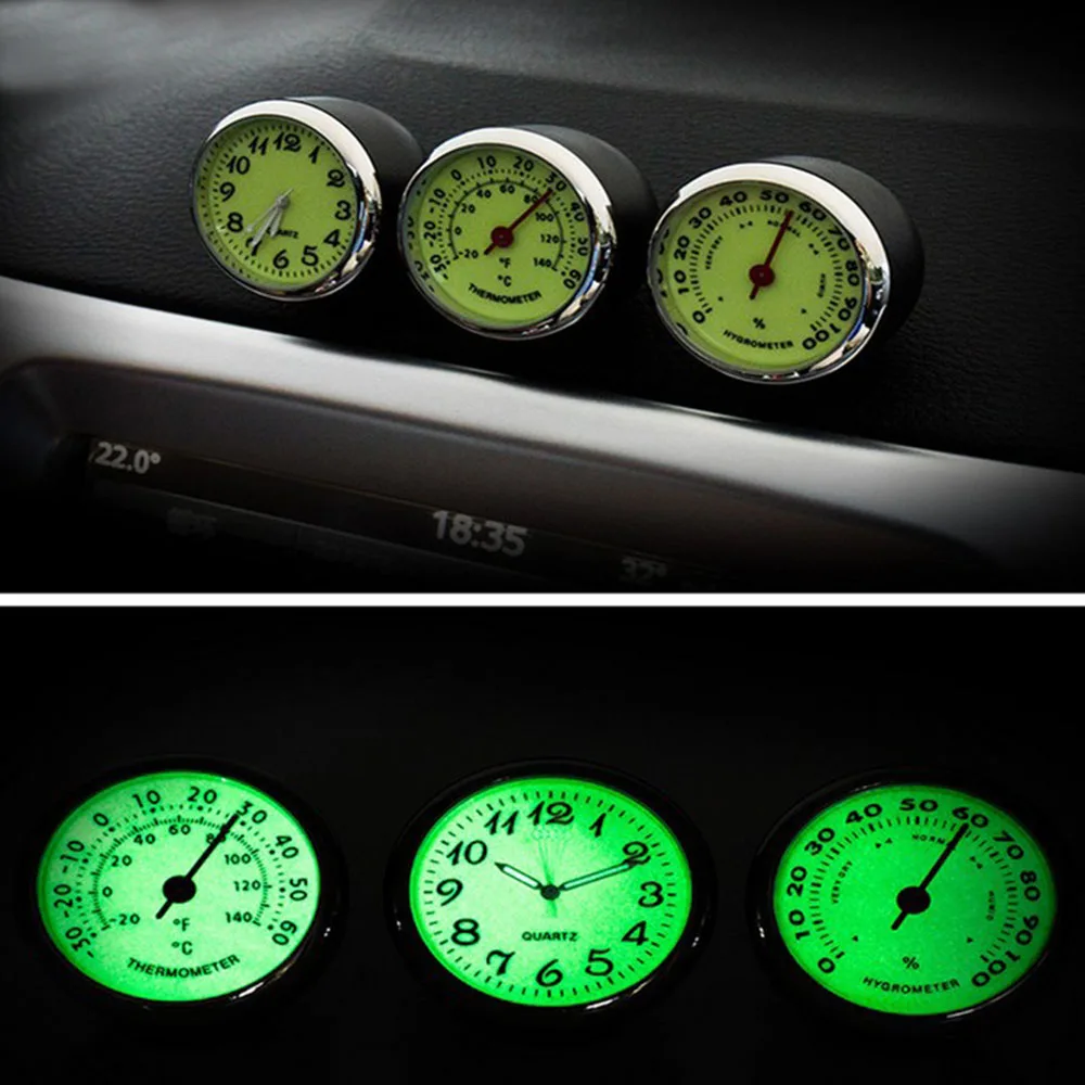 1 PC Car Luminous Clock Thermometer Hygrometer Auto Digital Watch Car Electronic Clock Automotive Clock Car Interior Accessories
1 PC Car Luminous Clock Thermometer Hygrometer Auto Digital Watch Car Electronic Clock Automotive Clock Car Interior Accessories
