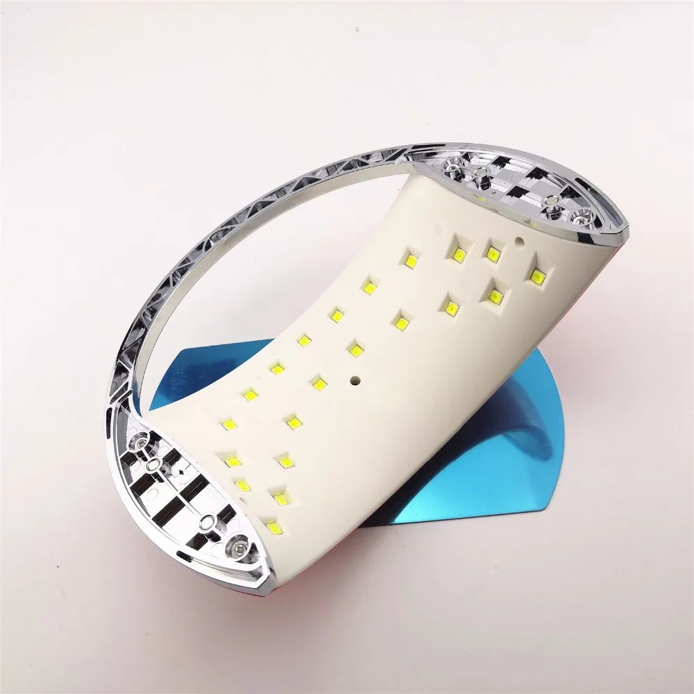 Portable SUN6s 48W Dual UV Lamp LED Nail Lamp Nail Dryer Tool Gel Polish Curing Light with Bottom 30s/60s/99s Timer LCD Display
Portable SUN6s 48W Dual UV Lamp LED Nail Lamp Nail Dryer Tool Gel Polish Curing Light with Bottom 30s/60s/99s Timer LCD Display