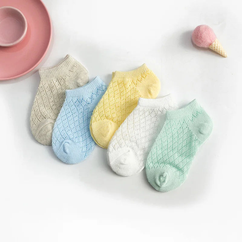 Celveroso Spring/summer 2019 mesh thin style children socks 100% cotton ship socks boys and girls baby socks 5 pairs/batch
Celveroso Spring/summer 2019 mesh thin style children socks 100% cotton ship socks boys and girls baby socks 5 pairs/batch