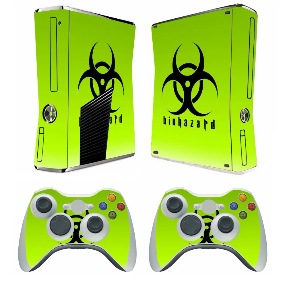 Коллекция 253 года виниловая Защитная Наклейка bioопасности для Microsoft Xbox 360 Slim и 2
