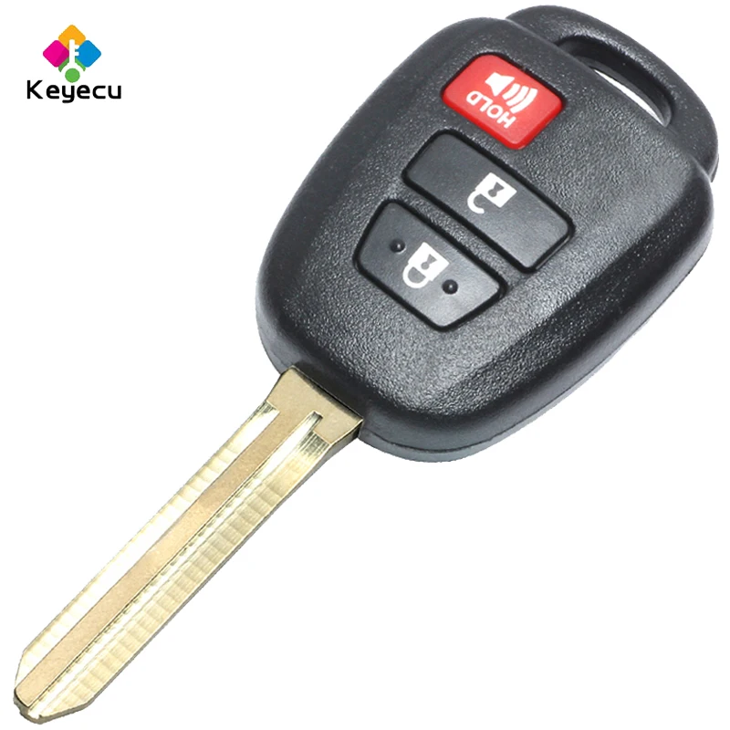 KEYECU 10PCS/Lot Replacement Remote Key Shell -2+1 Buttons & G Stamped On Blade- FOB for Toyota FCC ID: HYQ12BDM -Only Key Shell
KEYECU 10PCS/Lot Replacement Remote Key Shell -2+1 Buttons & G Stamped On Blade- FOB for Toyota FCC ID: HYQ12BDM -Only Key Shell